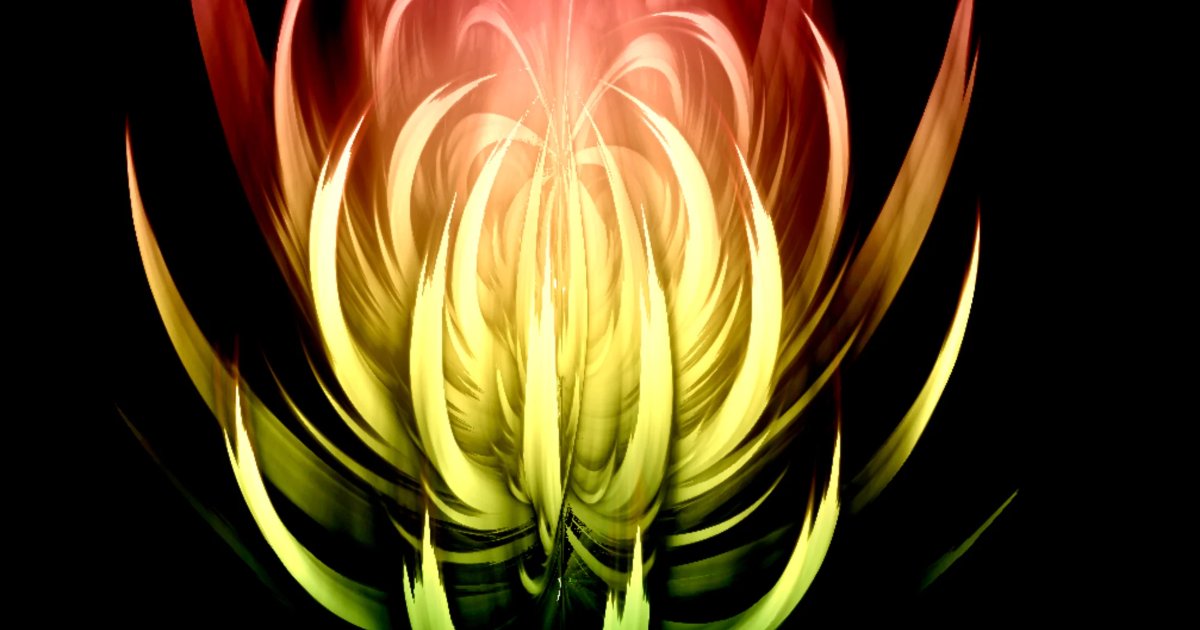 Screenshot of Awesome Blossom: WebGL shader art generator. Create luminous floral patterns with real-time GPU rendering — generative botanical art powered by GLSL fragment shaders.