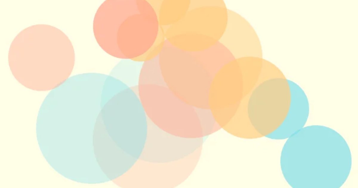 Screenshot of Circlaud: Generative audio-visual composition tool. Sound and visuals evolve together in meditative circles — a procedural music experience inspired by generative art and ambient.