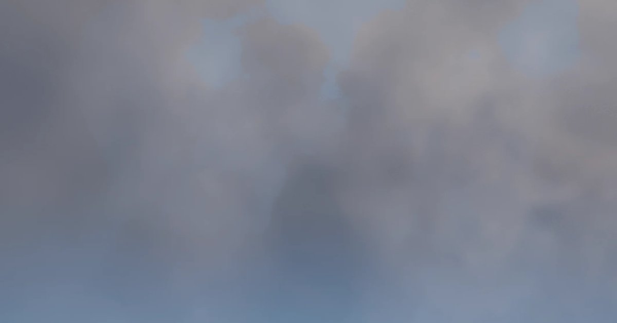 Screenshot of Cloudy Day: Interactive cloud simulator. Customize wind, density, and atmospheric conditions — a procedural sky generator for ambient displays and weather art.