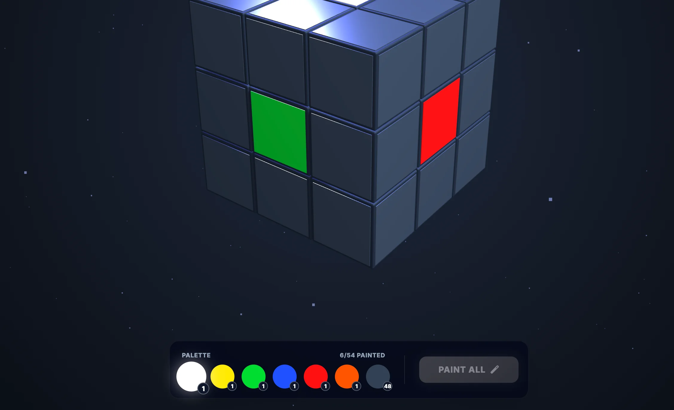 Screenshot of Rubik's Cube Solver: 3x3 Rubik's Cube solver and simulator — input your scramble, get step-by-step beginner and CFOP solutions. A fast, free alternative to Cube Explorer and CSTimer.