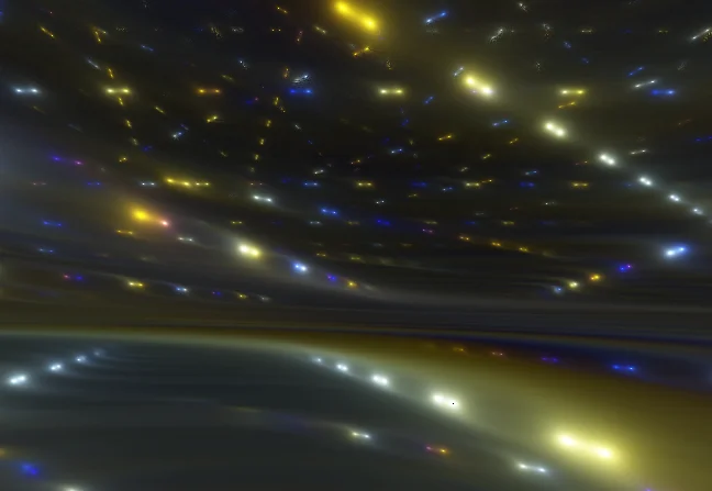 Screenshot of Cyber Traffic: Digital kaleidoscope generator. Create symmetrical patterns with real-time controls — a hypnotic procedural art tool for mandala and geometric design.