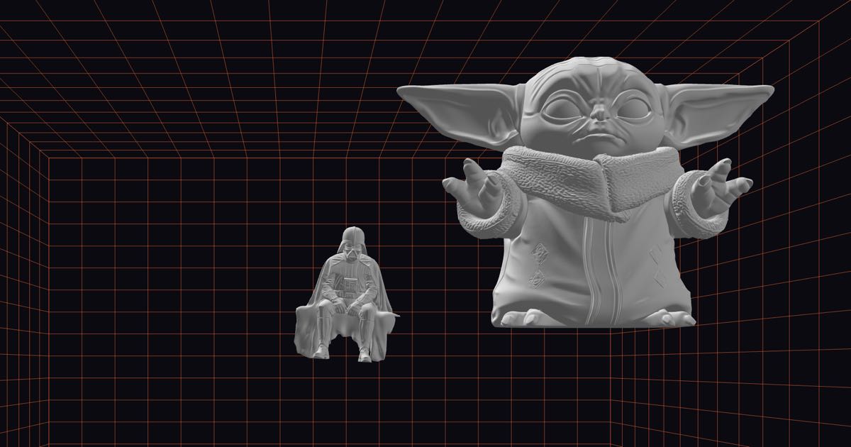 Screenshot of Depth Window: Off-axis projection with webcam head tracking — your screen becomes a window into 3D. Drop STL, OBJ, or 3MF models for head-tracked perspective viewing.