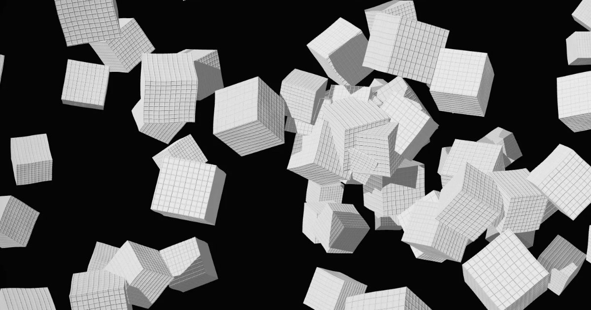 Screenshot of Feeling Salty: Crystal growth simulator. Explore cubic crystallization with SEM-style visuals — a procedural mineralogy visualization inspired by scanning electron microscopy.