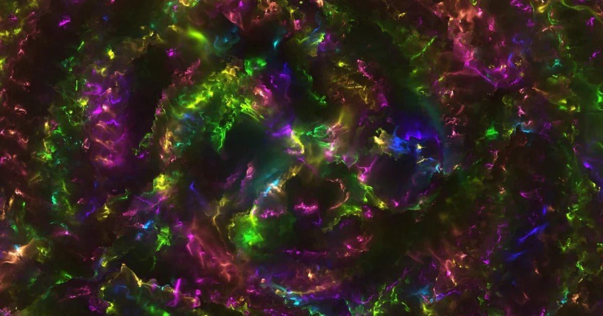 Screenshot of Space Rose: Cosmic nebula art generator. Create swirling space formations with parametric controls — procedural astronomical visuals inspired by Hubble and Webb imagery.