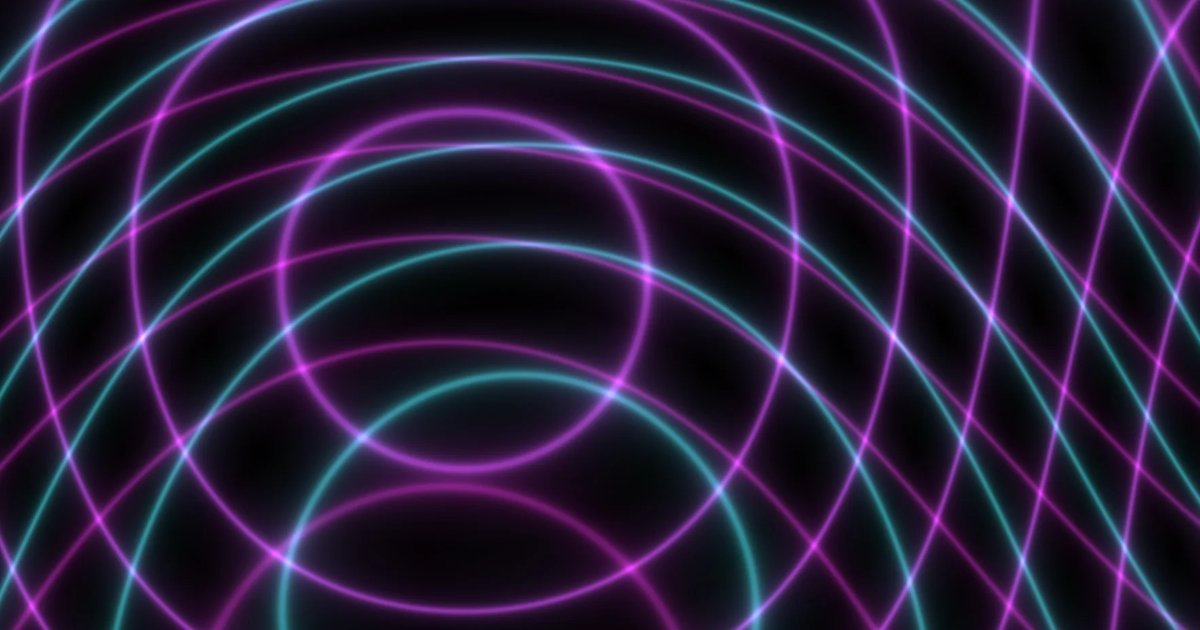 Screenshot of String Theory: Abstract string art visualization. Create flowing thread patterns with mouse interaction — a digital tribute to mathematical string art and Bézier curve drawing.