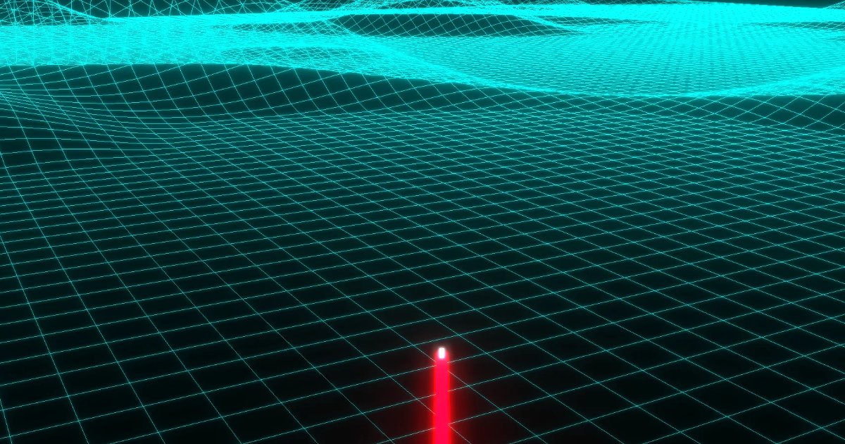 Screenshot of TRON TROFF: Tron light cycle game — race and cut off opponents on a neon grid. Outmaneuver AI riders in this retro tribute to the 1982 arcade classic.
