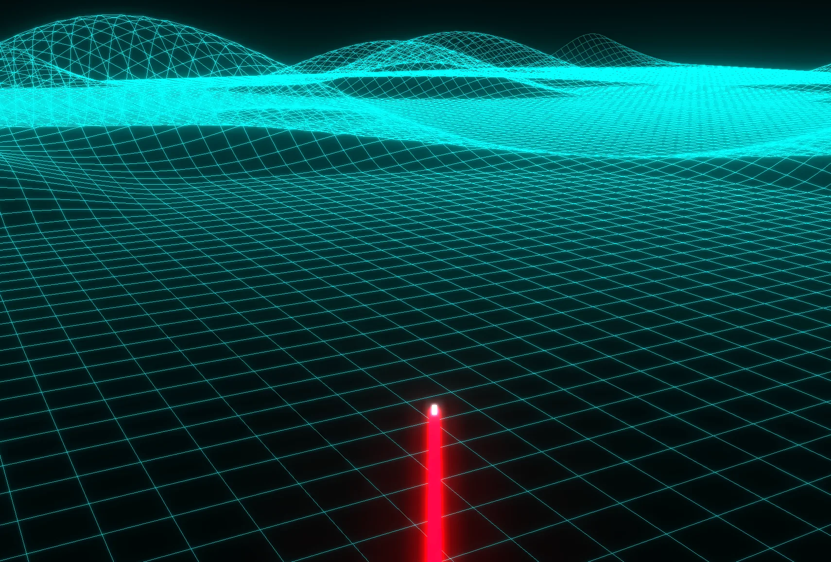 Screenshot of TRON TROFF: Tron light cycle game — race and cut off opponents on a neon grid. Outmaneuver AI riders in this retro tribute to the 1982 arcade classic.