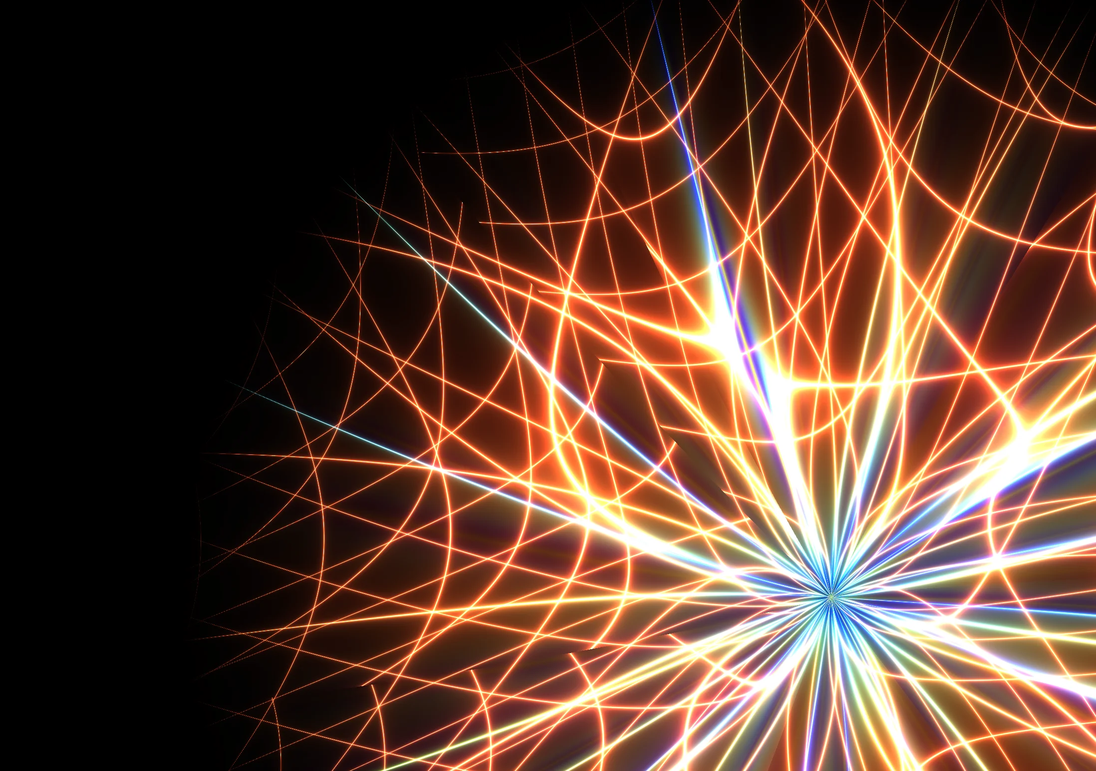 Screenshot of Twirl World: Psychedelic swirl art generator. Create colorful spiraling patterns with interactive controls — produce kaleidoscopic designs for posters and backgrounds.