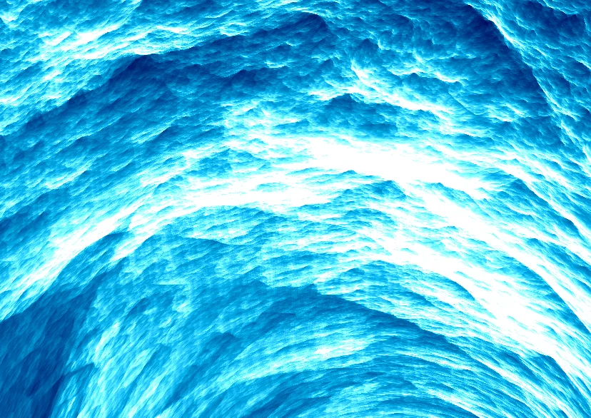 Screenshot of Whitecap Whirlpool: Abstract flow art generator. Create zooming and swirling visual patterns — a calming generative art tool for ambient display and desktop backgrounds.
